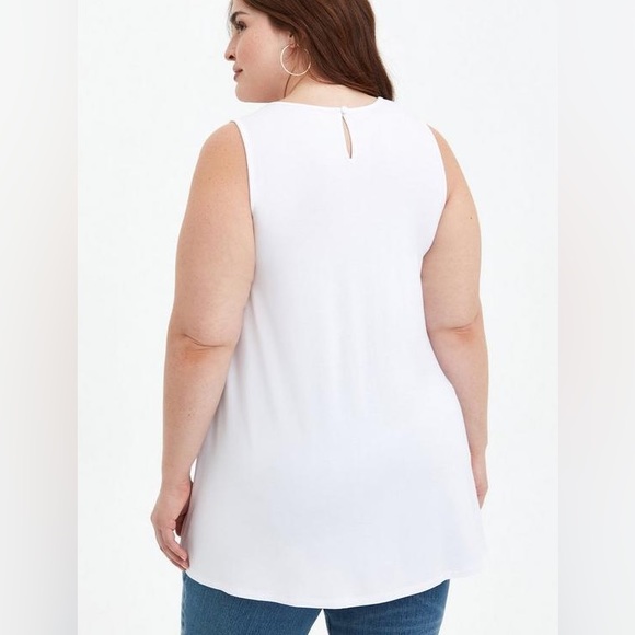 Torrid Super Soft Embriodered Tank - Picture 3 of 10